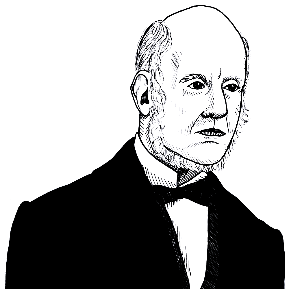 Portrait of Charles Francis Adams