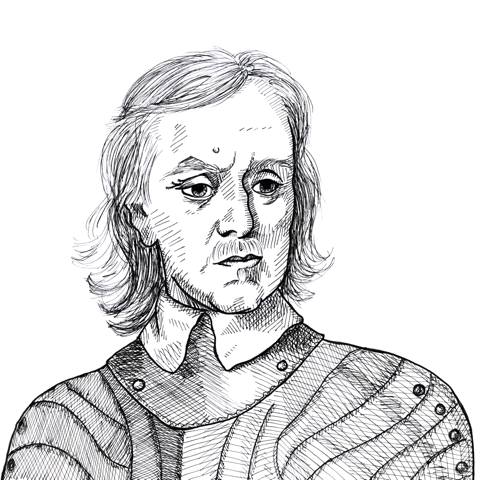Portrait of Oliver Cromwell