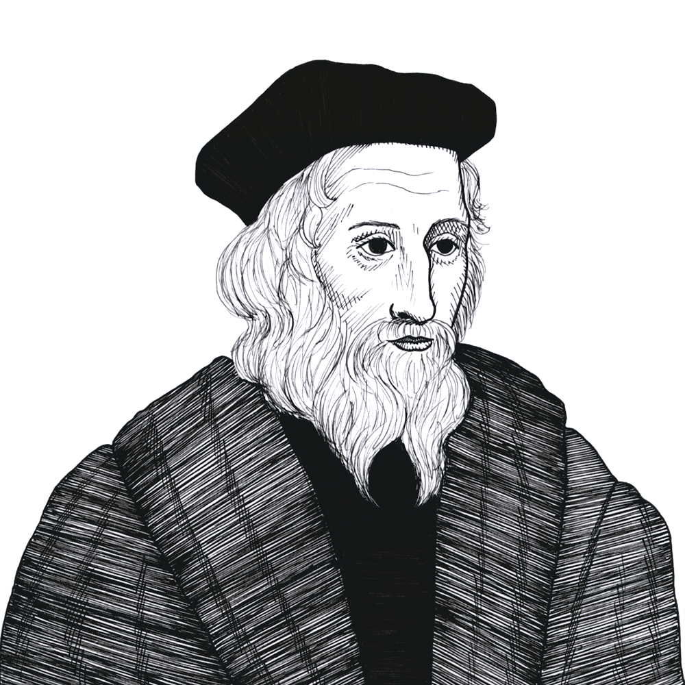 Portrait of John Wyclife