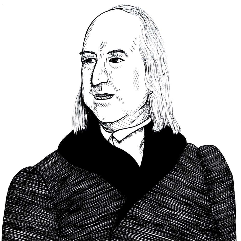 Portrait of Jeremy Bentham