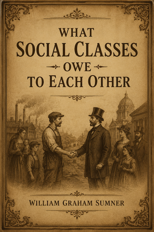 Title page from What Social Classes Owe to Each Other