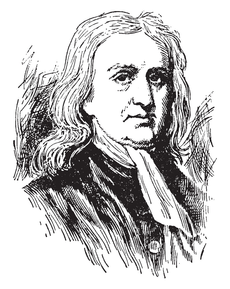 Portrait of Sir Isaac Newton