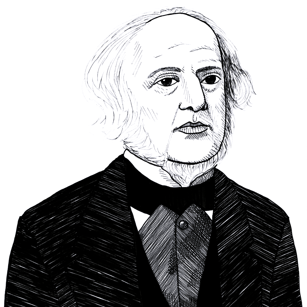 Portrait of John Bright