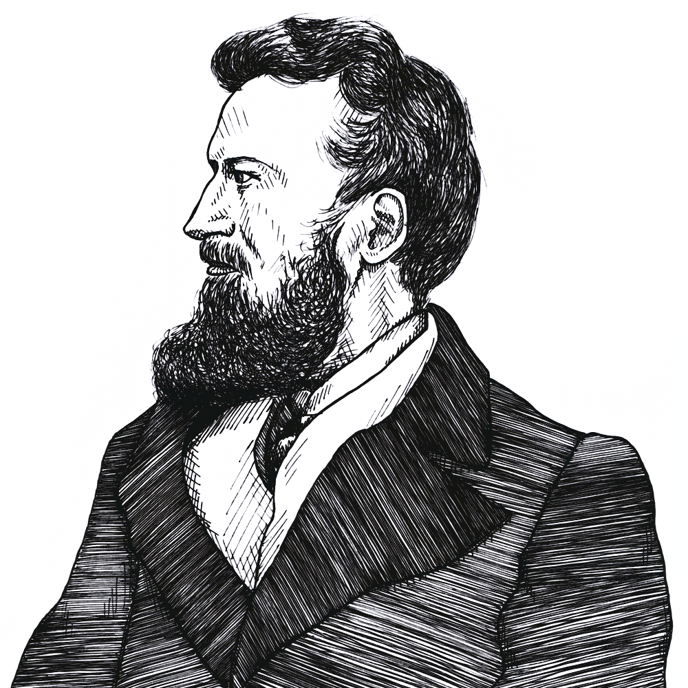 Portrait of Walter Bagehot