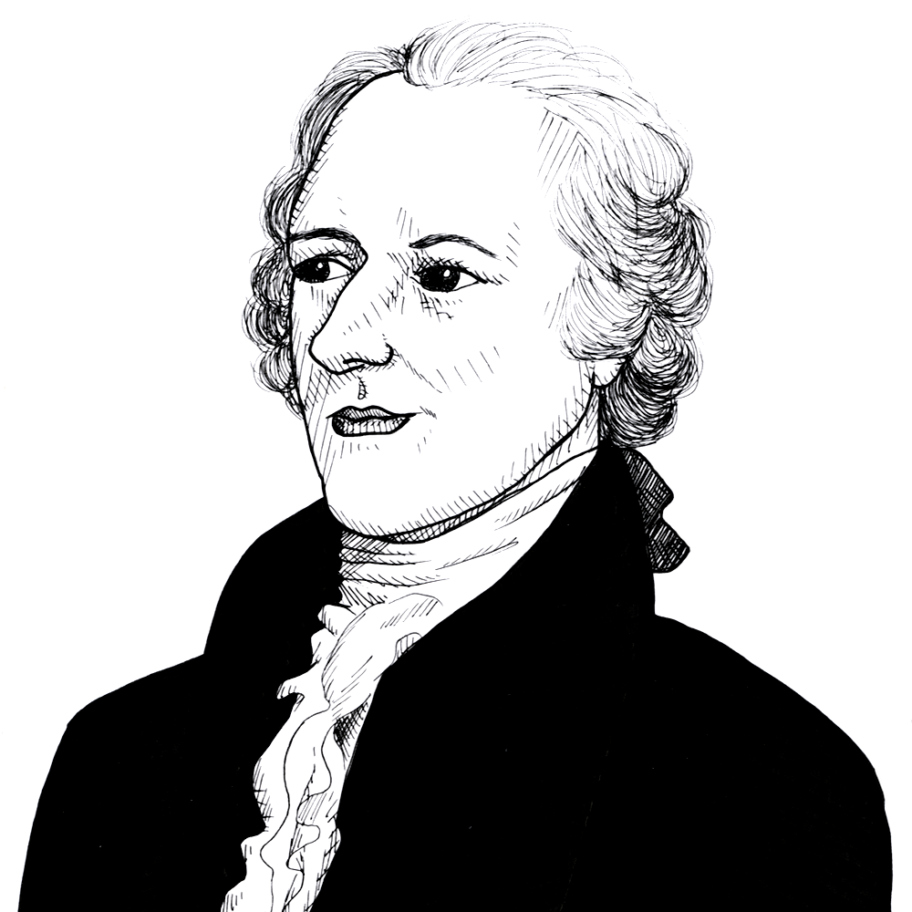 Portrait of Alexander Hamilton