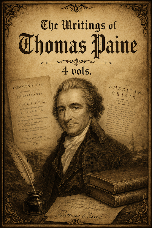 Title page from The Writings of Thomas Paine, 4 vols.