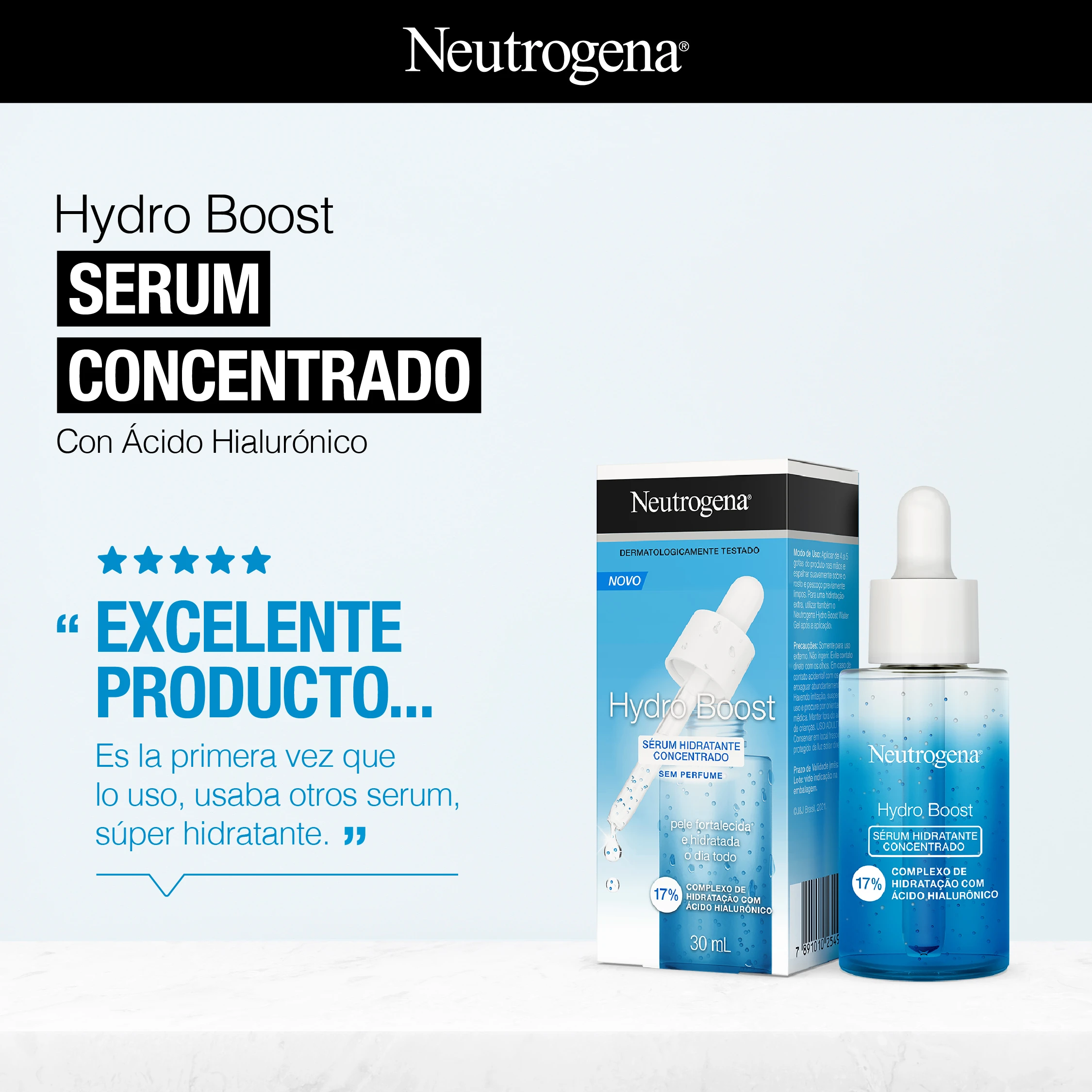 Hydro Boost SERUM CONCENTRADO Con Ácido Hialurónico "EXCELENTE PRODUCTO..."