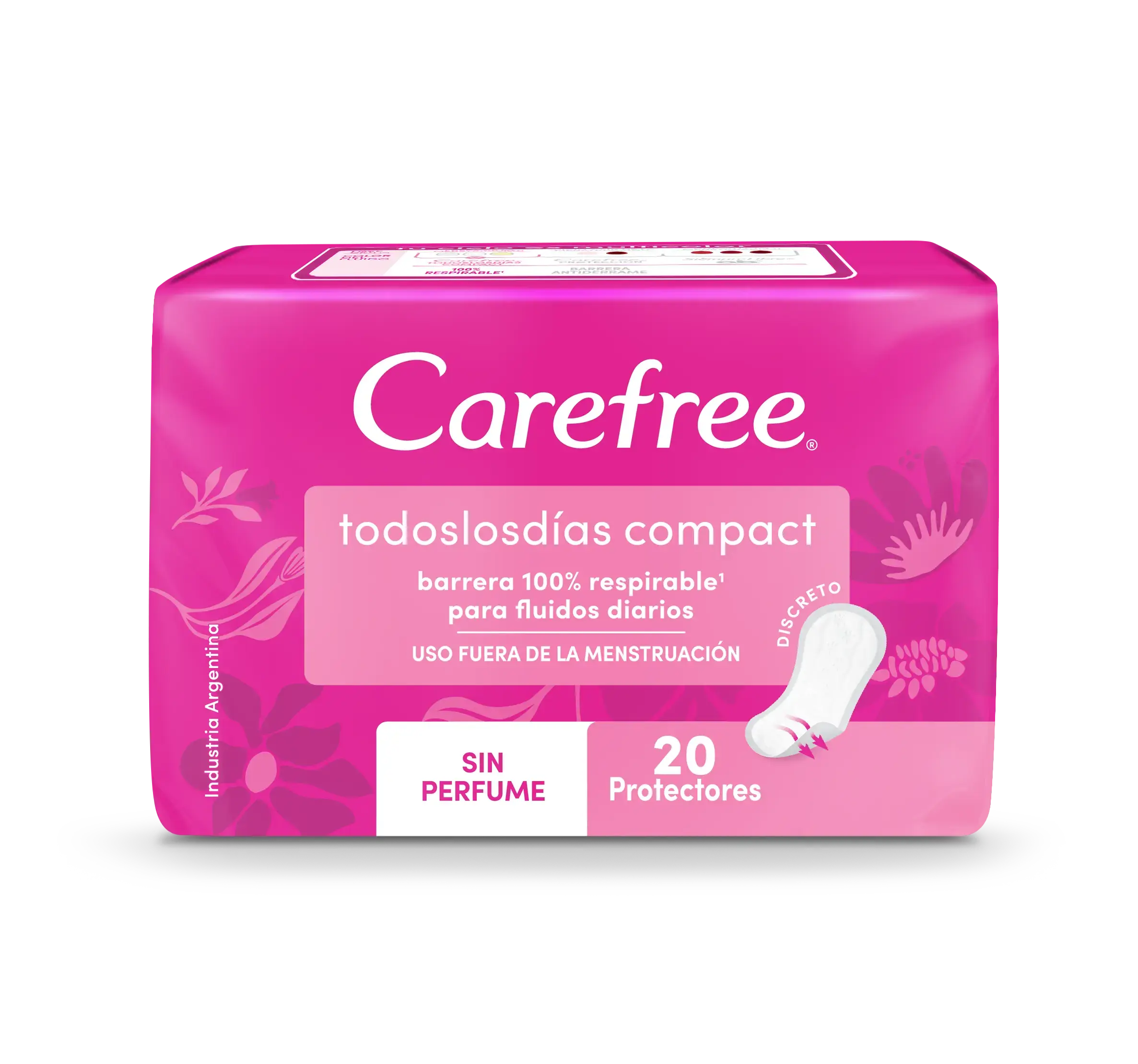 CAREFREE® Todos los dias compact 20 unidades IMG 1