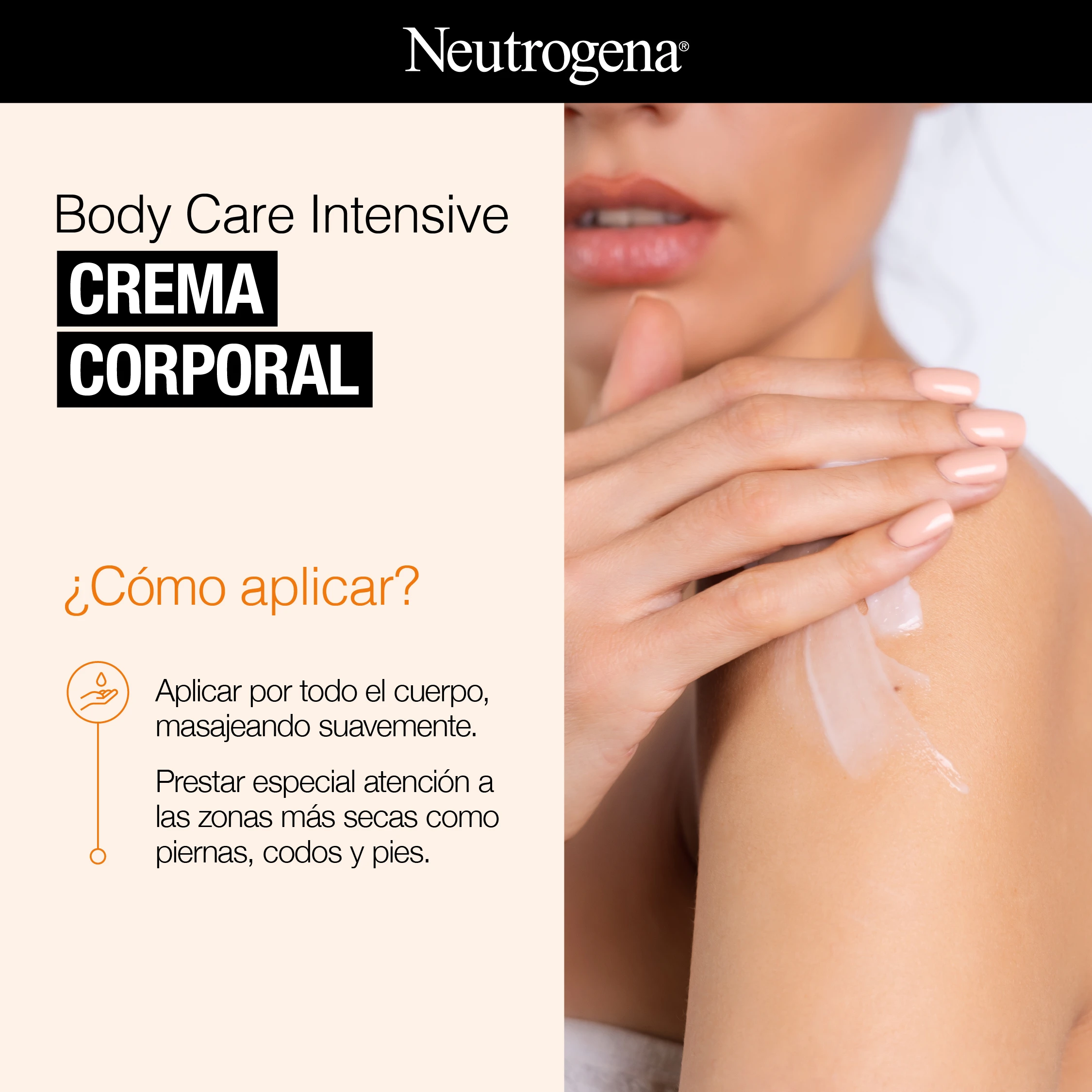 Body Care Intensive CREMA CORPORAL ¿Cómo aplicar?