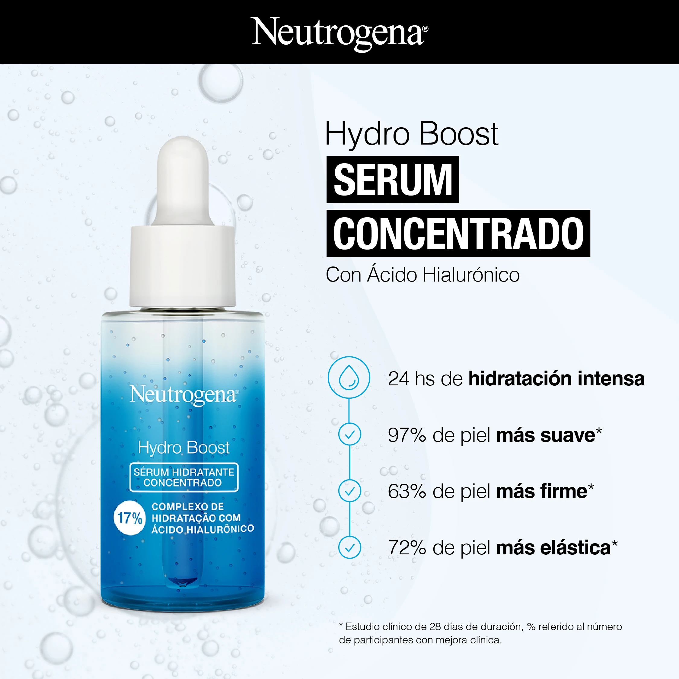 Hydro Boost SERUM CONCENTRADO Con Ácido Hialurónico