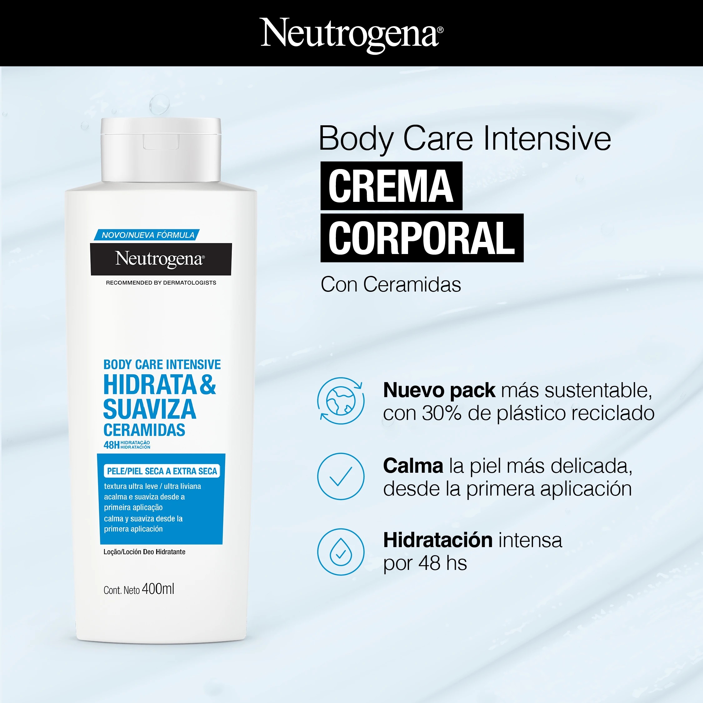 Body Care Intensive CREMA CORPORAL Con Ceramidas