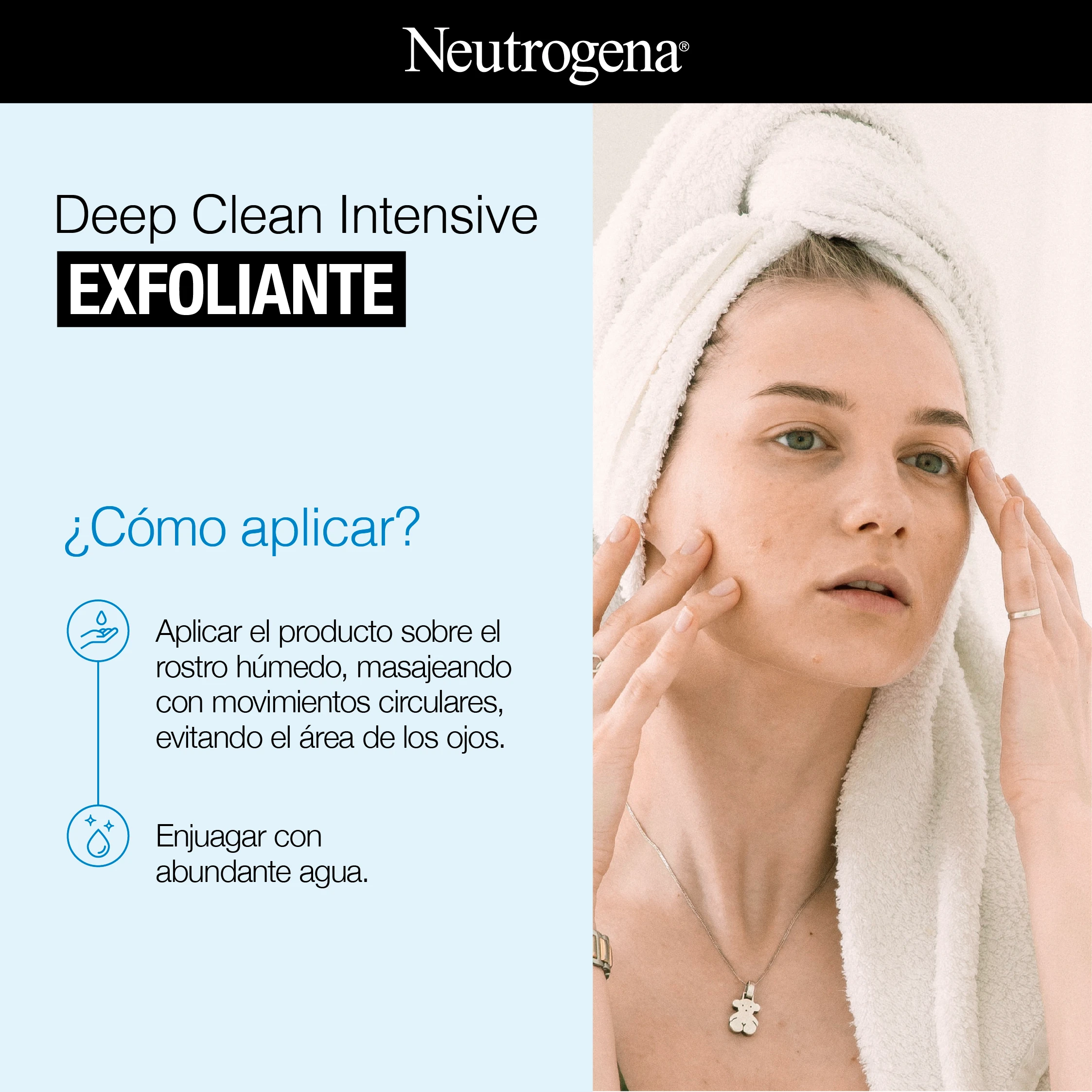 Deep Clean Intensive EXFOLIANTE ¿Cómo aplicar?