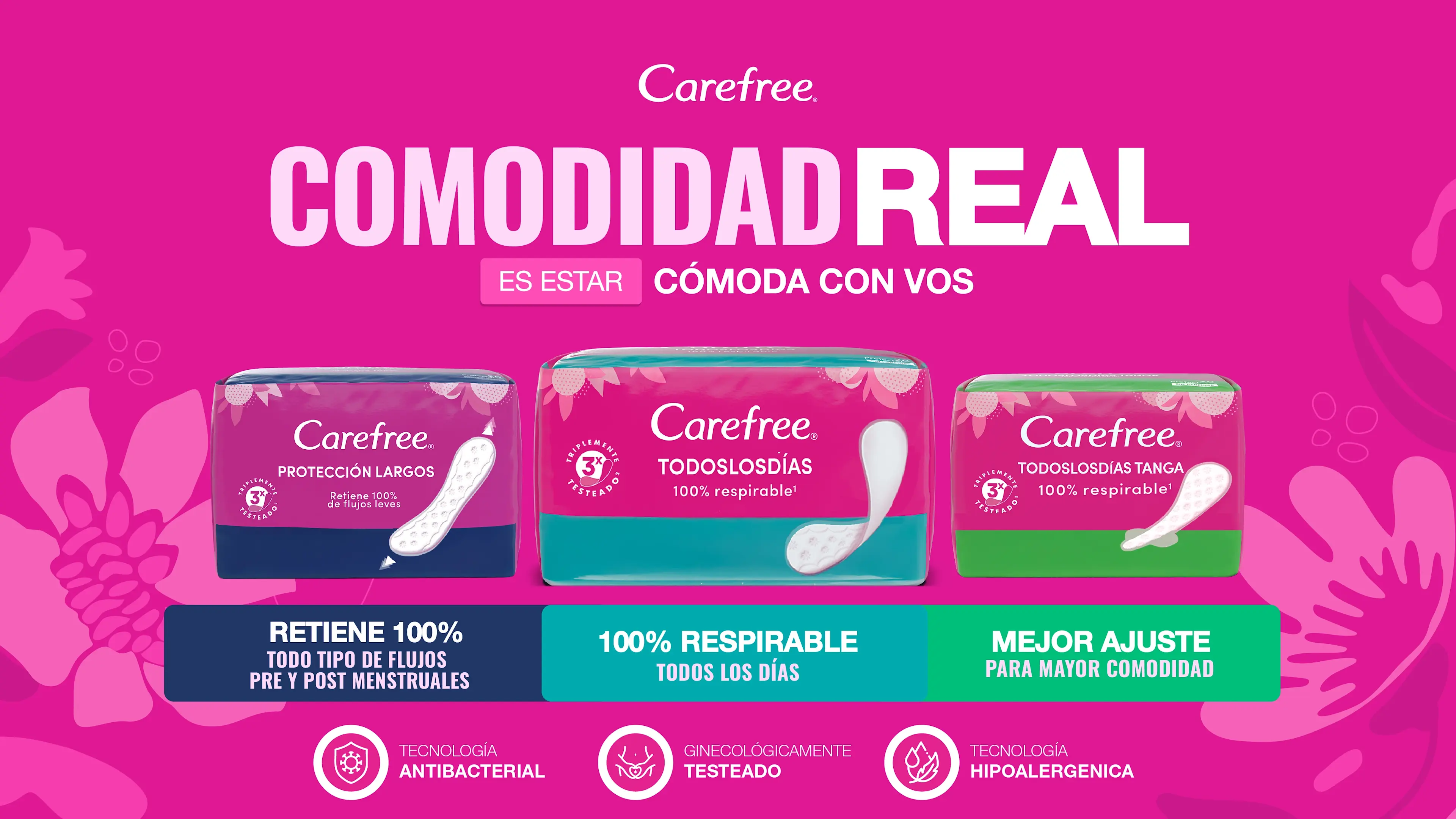 Carefree® Hero Banner
