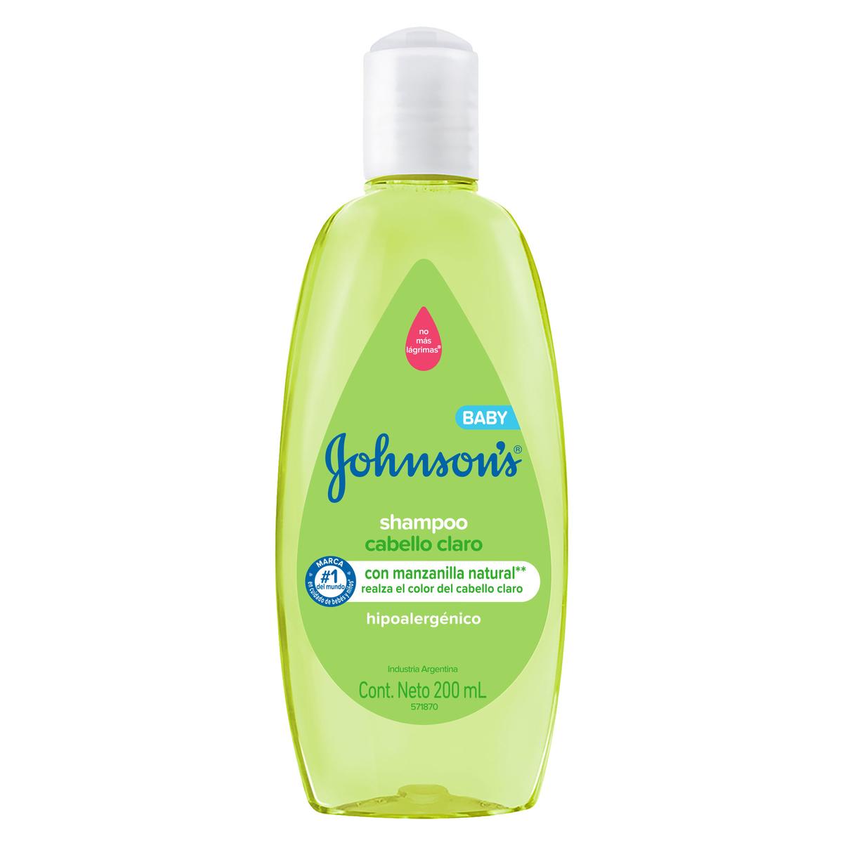 Shampoo Cabello claro JOHNSON'S®