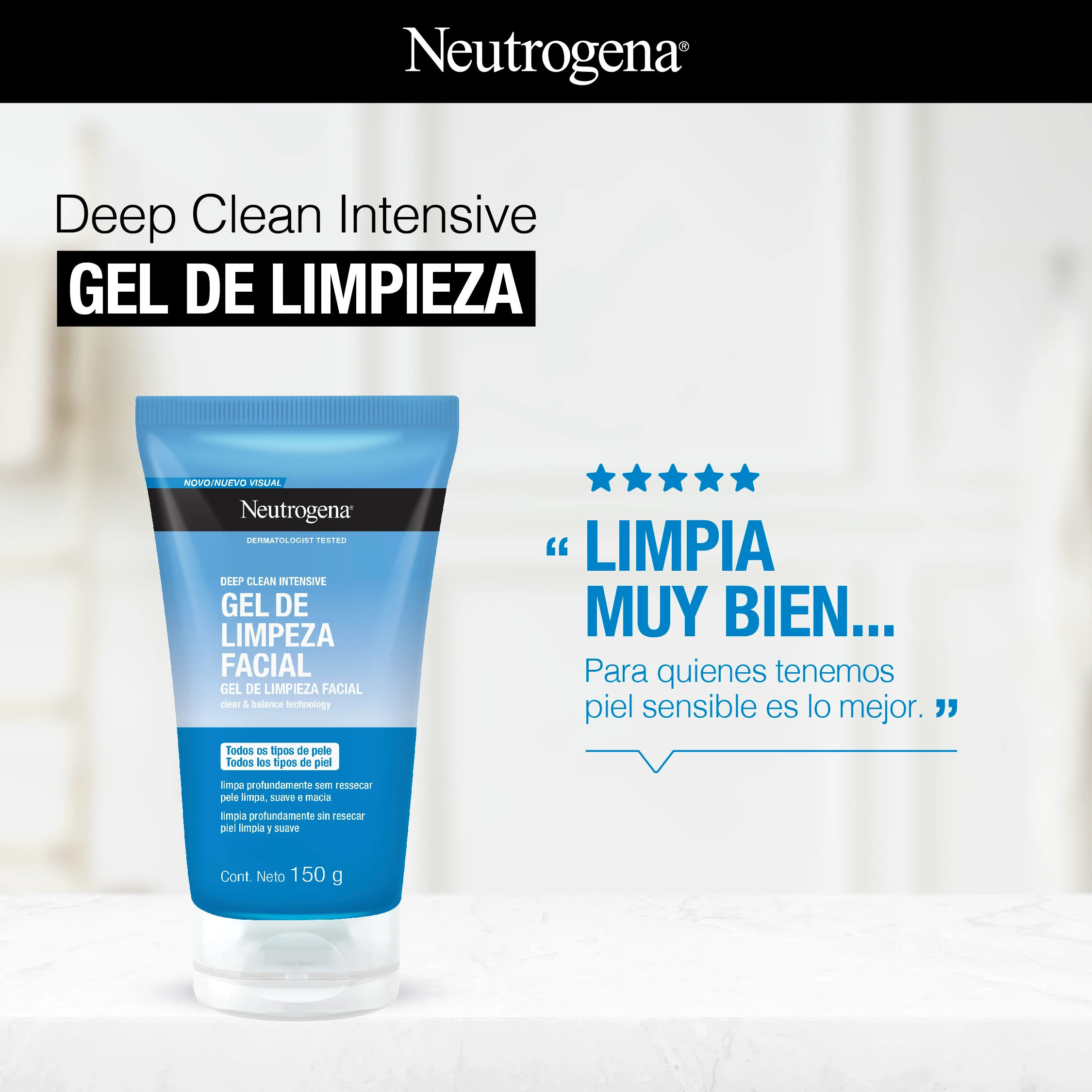 Deep Clean Intensive GEL DE LIMPIEZA "LIMPIA MUY BIEN..."