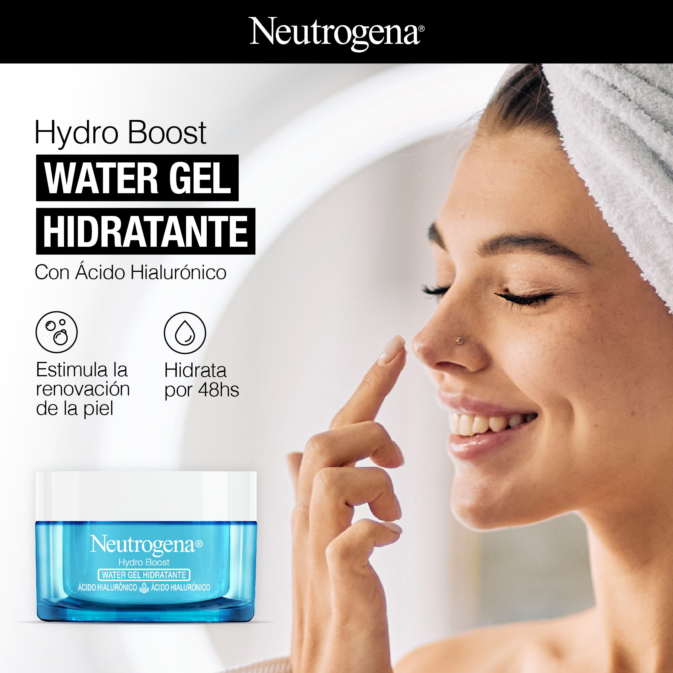 Hydro Boost WATER GEL HIDRATANTE Con Ácido Hialurónico