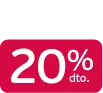 descuento-20% dto. en productos de marcas seleccionadas