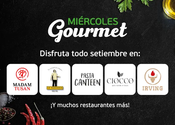 cuponera miercoles de gourmet cupon de descuento