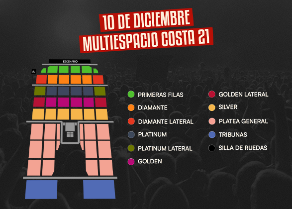 mapa turizo en concierto