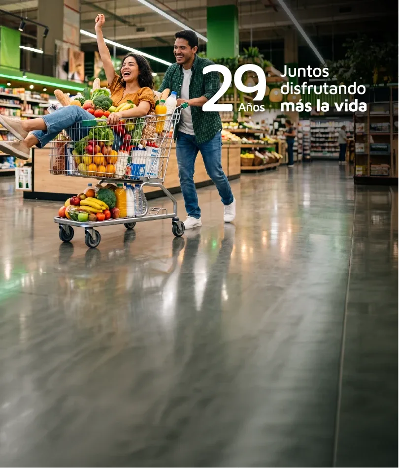 Usa tus tarjetas y gana 29 meses de supermercado