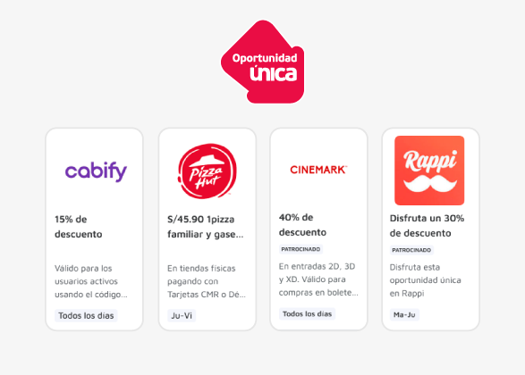 oportunidades unicas app baco falabella