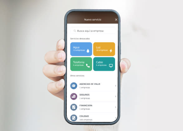 Pago de servicios online con banco falabella