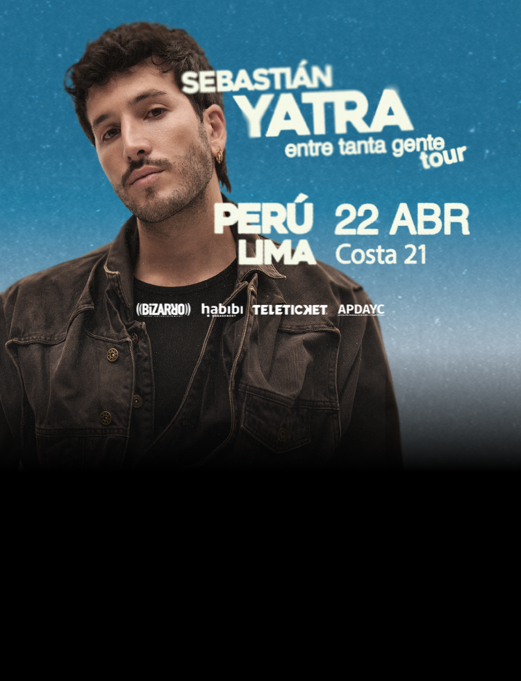Concierto de Sebastián Yatra en Lima