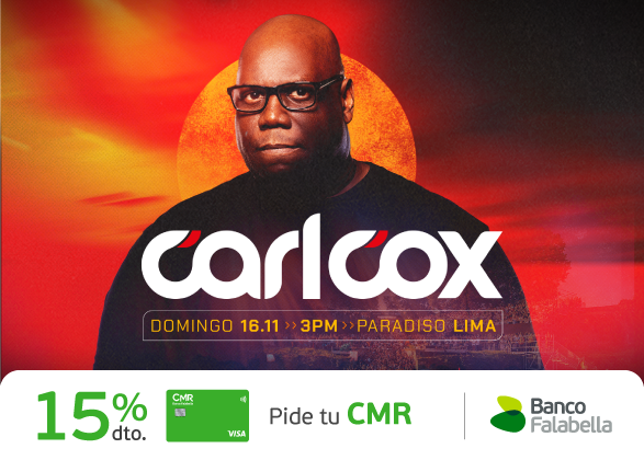 carl cox entradas con cmr