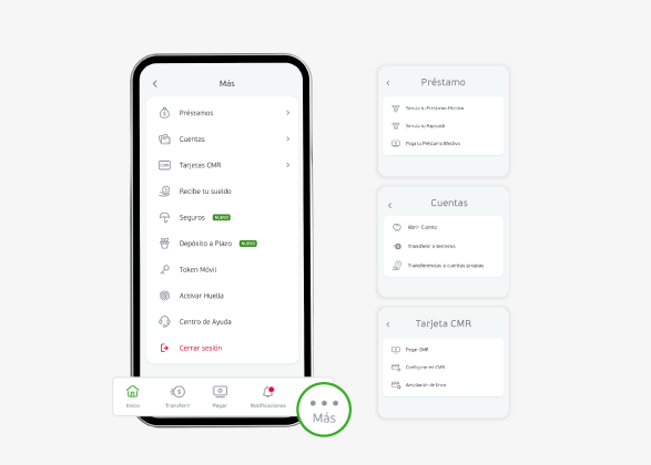 app banco falabella nuevas acciones
