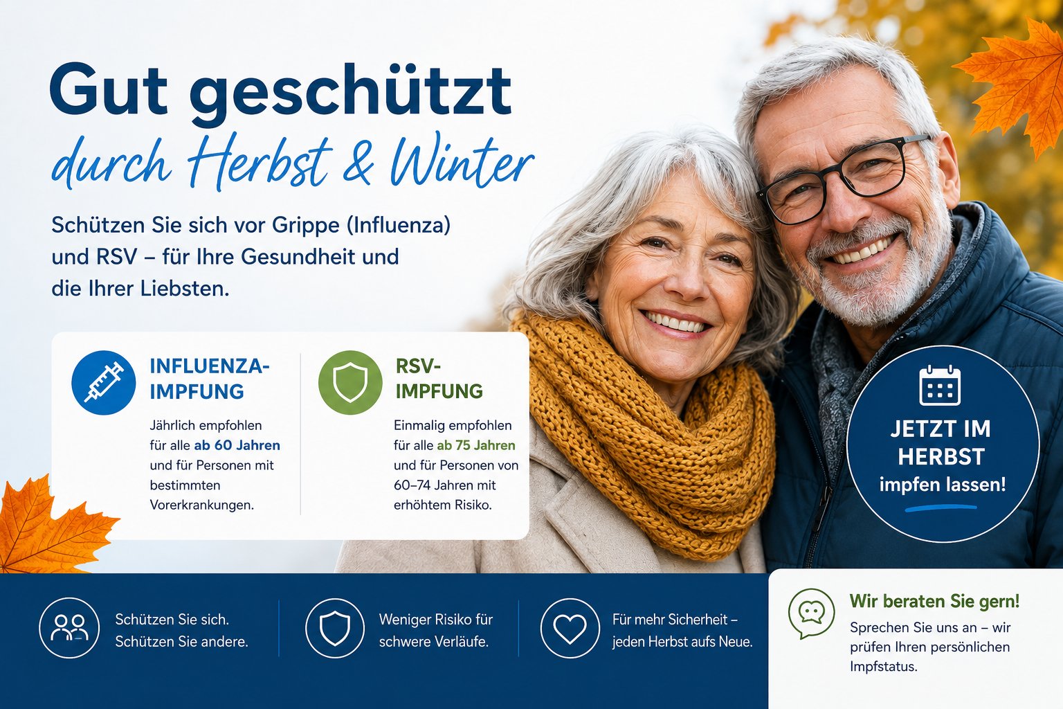 Patienteninformation zur Grippeschutzimpfung – Saison 2025/2026