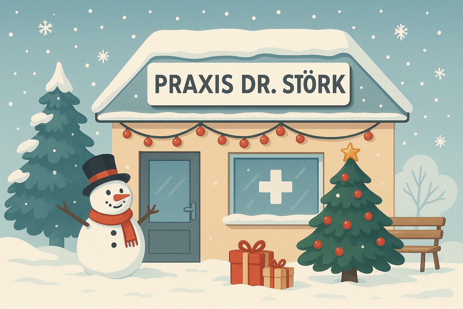 Praxisurlaub Jahreswechsel