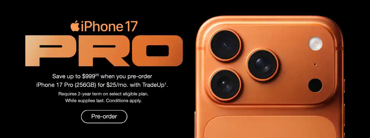 HP > iphone 17 pro (pre-order)