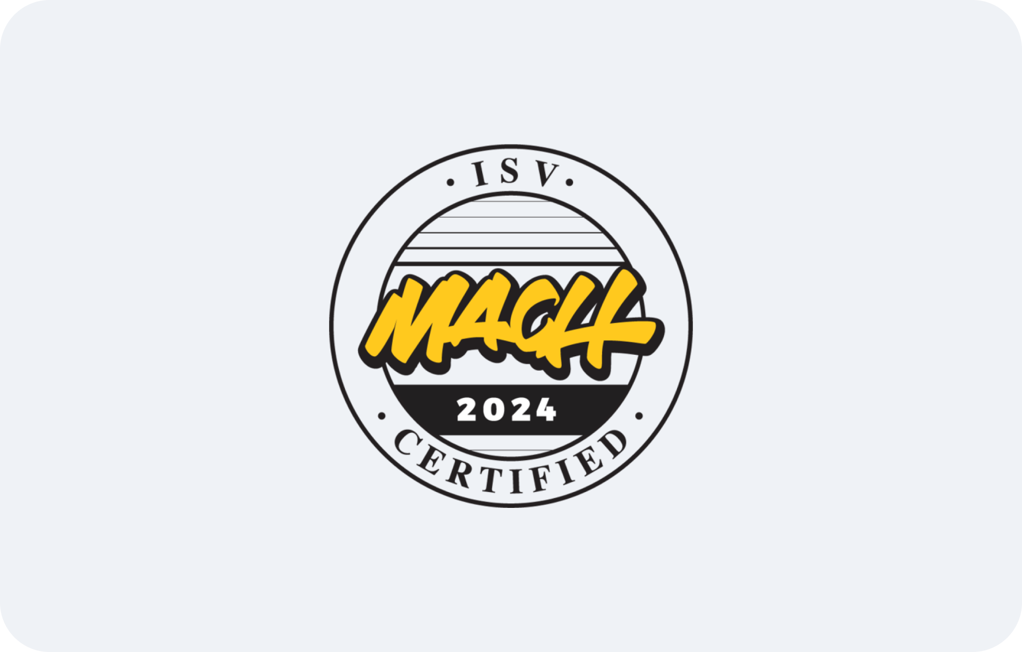 MACH Alliance member certification badge 2024