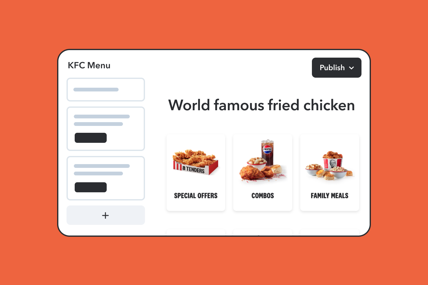 Contentful brings brand consistency to KFC’s web and mobile apps, turning up the heat on brand recognition and customer loyalty.