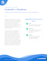 Cloudinary and Contentful Solution Sheet thumbnail