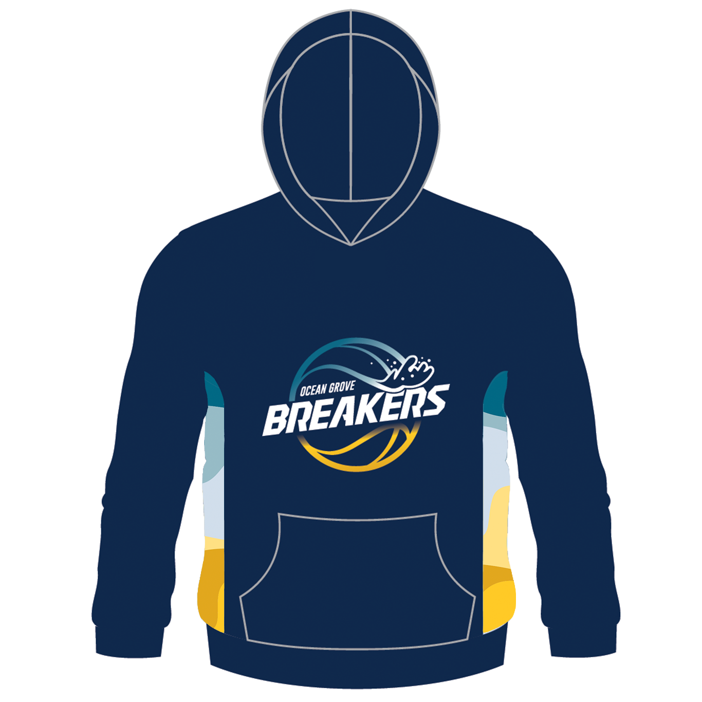 breakers-hoodie-front-yellow