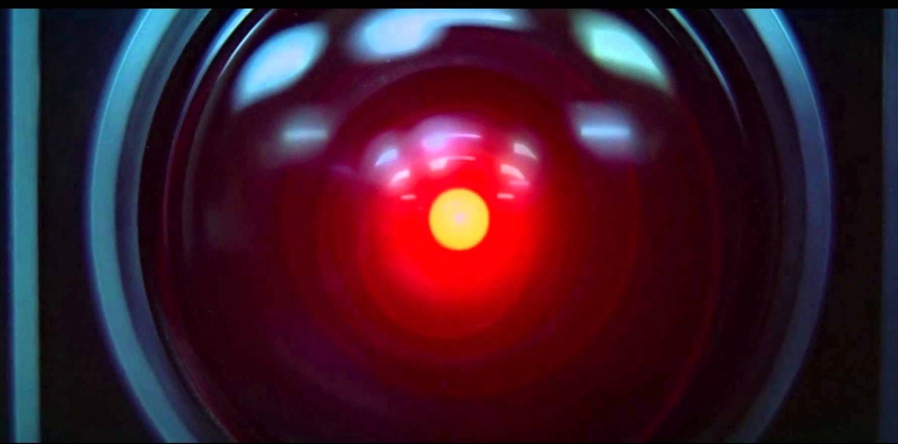 HAL 9000: what overconfident AI looks like in practice Alt: Close-up of HAL 9000's red camera eye from Stanley Kubrick's 2001 A Space Odyssey