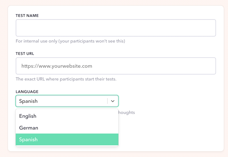 User Spanish Spanish User Testing Now Available | Userbrain Blog