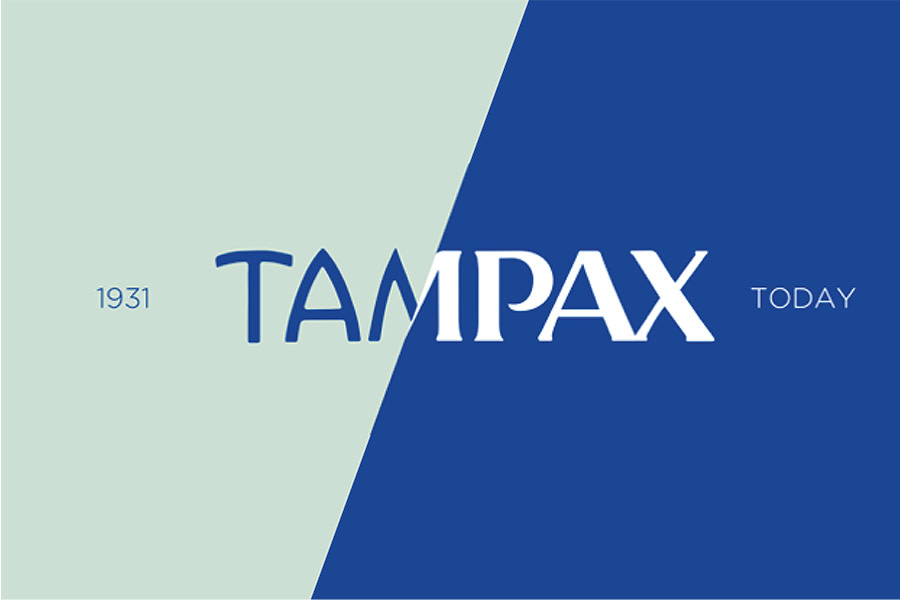 Tampax in 1931 and today