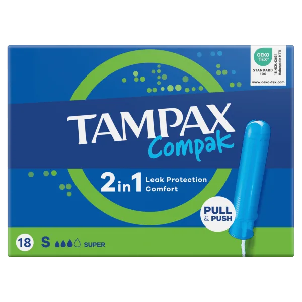 Tampax Compak Super 18ct