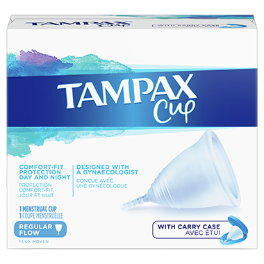 Tampax menstrual cup