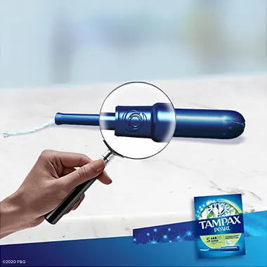 Tampon with applicator Tampax Pearl Super