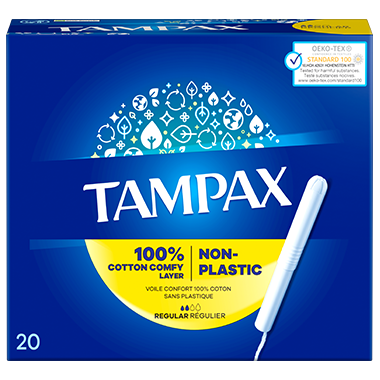 Tampax Cardboard Super Applicator Tampons