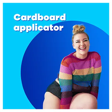 Tampax Cardboard Applicator