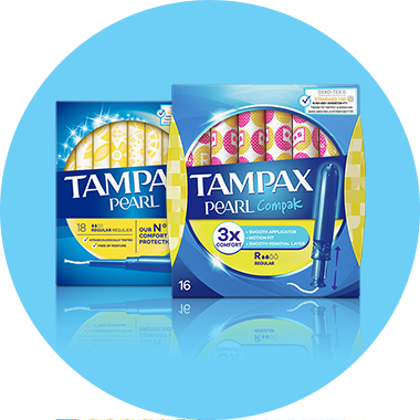 Types of Tampax tampons