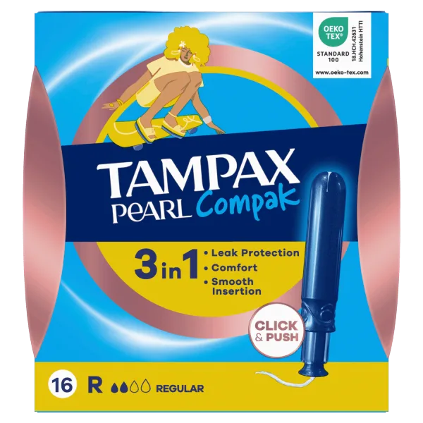 Tampax Pearl Compak Regular 16ct