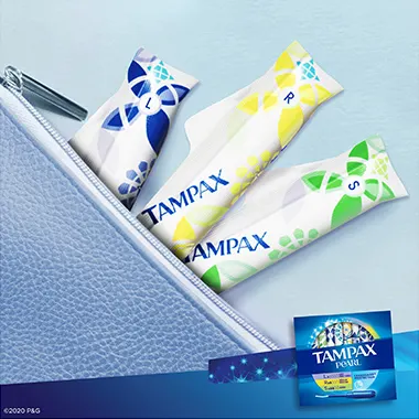 Tampax L/R/S Cosmetic Bag