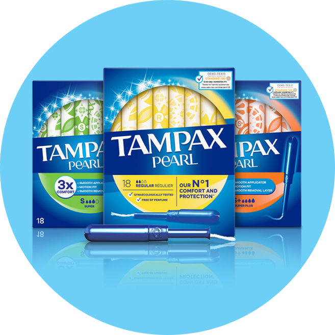 Tampax Pearl category