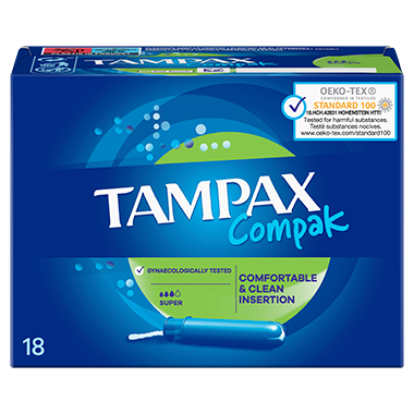 Tampax Compak Super 18 pack