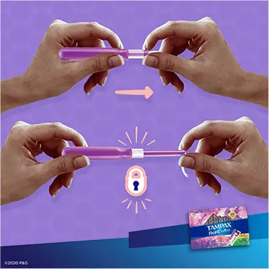 Tampax Pocket Radiant Applicator